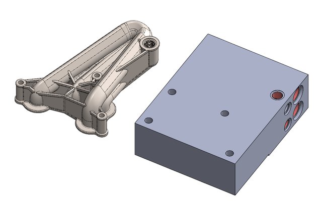 Return oil standpipe design optimisation side by side