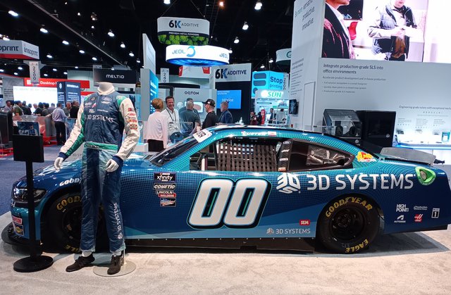 2023 NASCAR Xfinity Series Championship racecar at RAPID + TCT