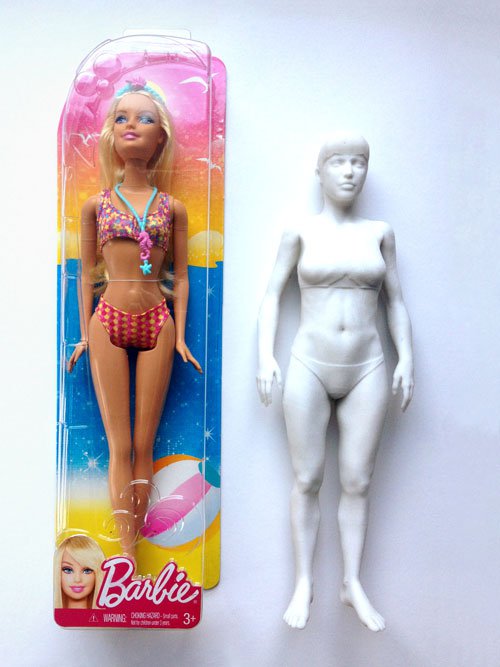 Challenging Barbie's proportions with 3D Printing - TCT Magazine